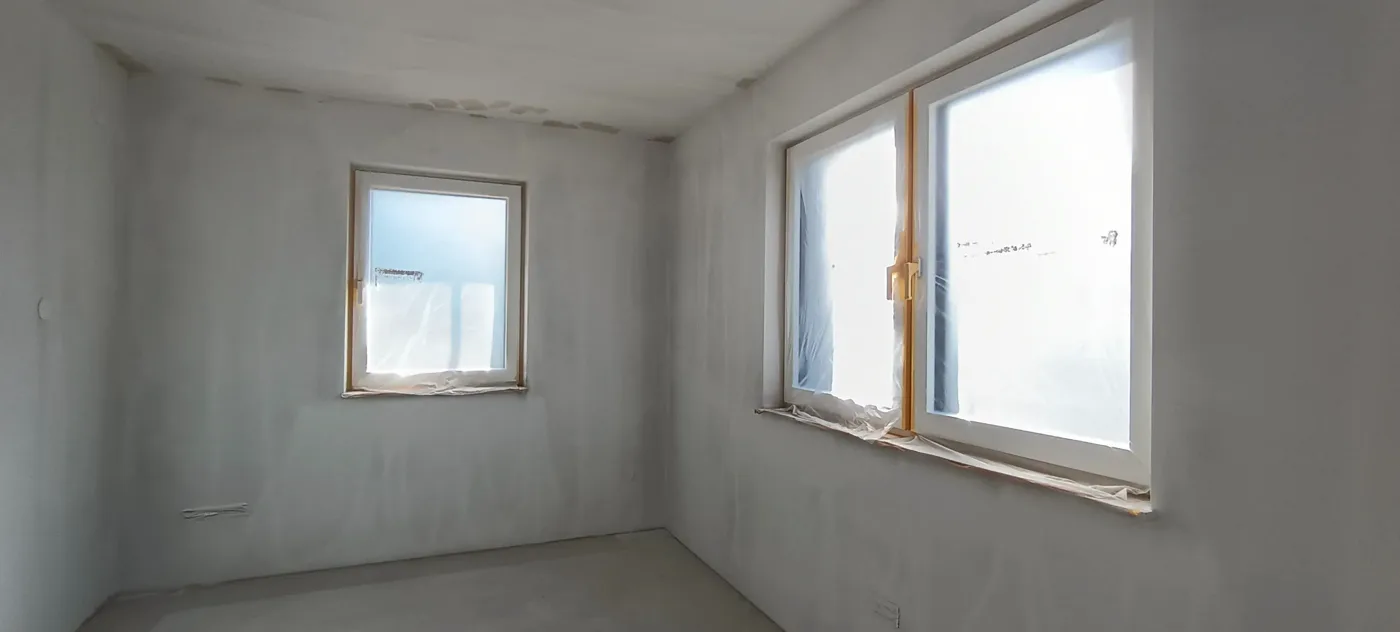Smooth ceiling in a new build painted white (5) – A&G Premium Service, Salzburg
