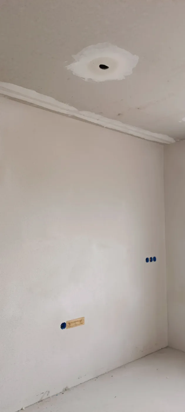 Smooth ceiling in a new build painted white (22) – A&G Premium Service, Salzburg