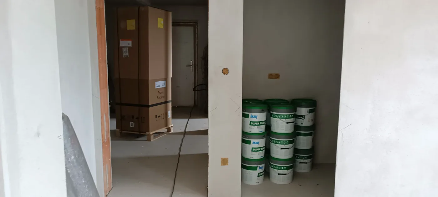 Smooth ceiling in a new build painted white (23) – A&G Premium Service, Salzburg