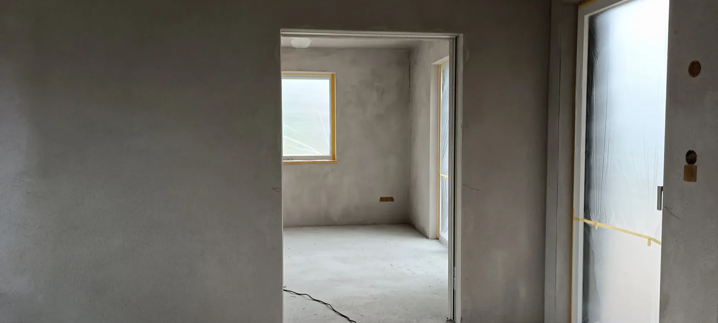 Smooth ceiling in a new build painted white (24) – A&G Premium Service, Salzburg