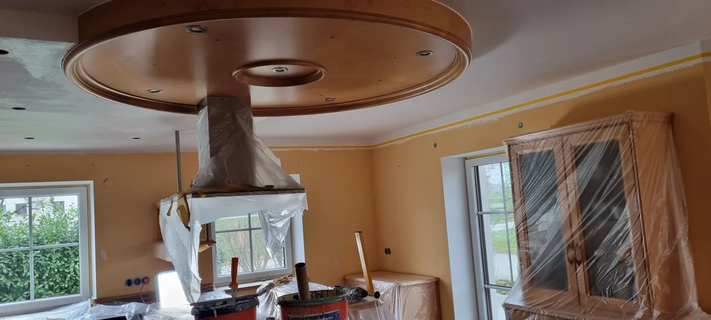 Freshly painted kitchen (1) – A&G Premium Service, Salzburg