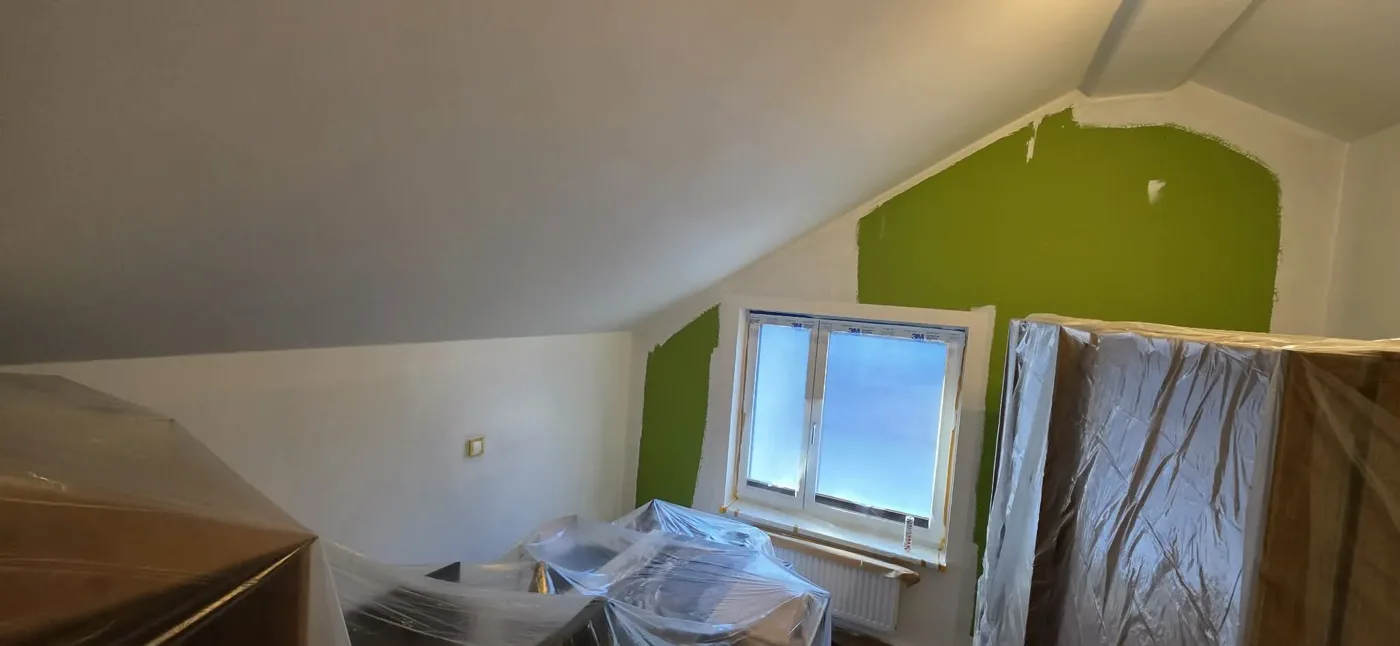 Living space painted white (6) – A&G Premium Service, Salzburg
